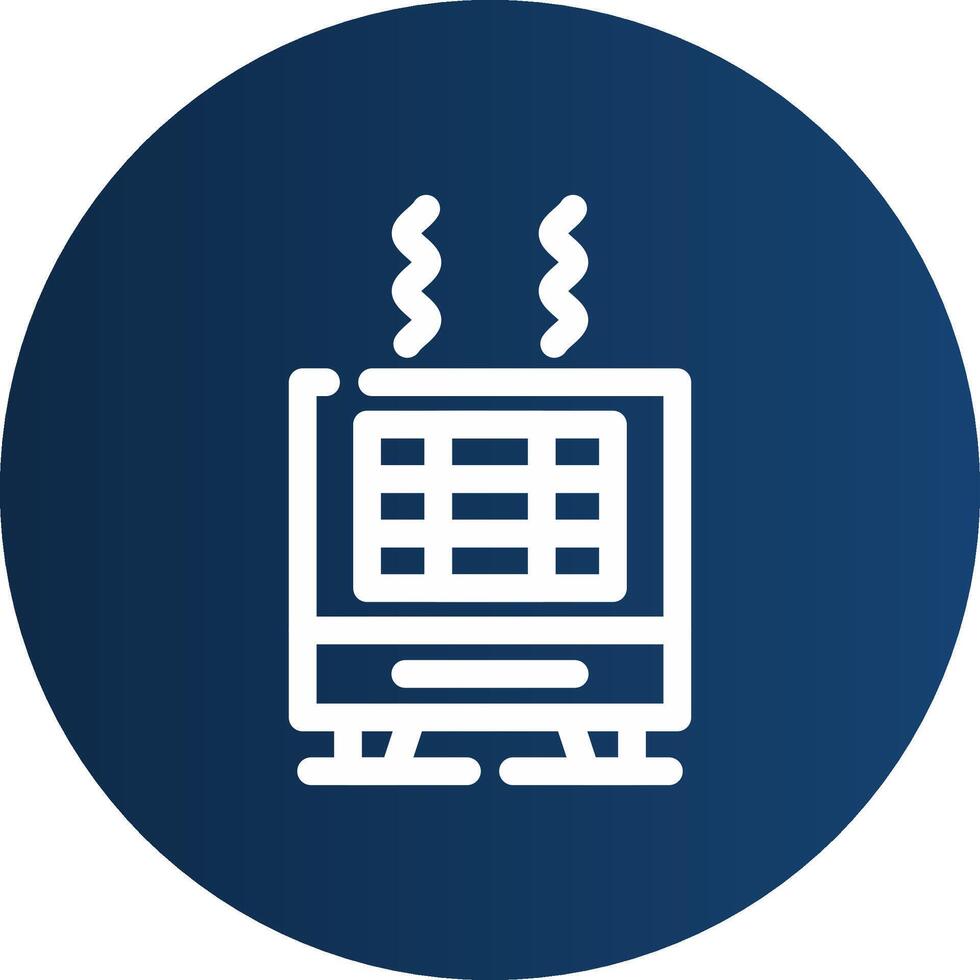 Heater Creative Icon Design vector