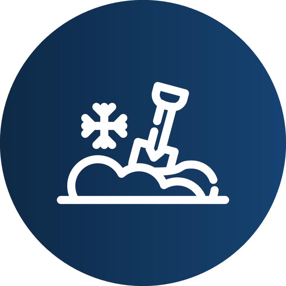 Shovel Creative Icon Design vector