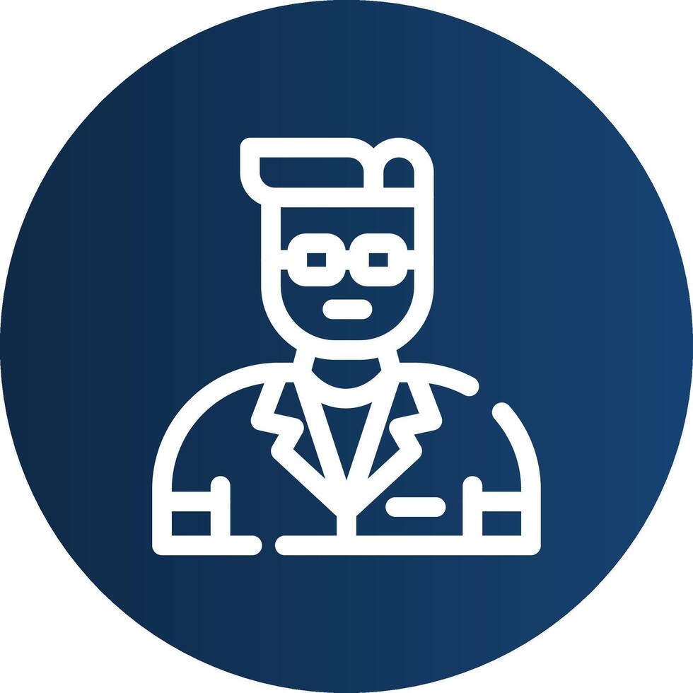 Scientist Creative Icon Design vector