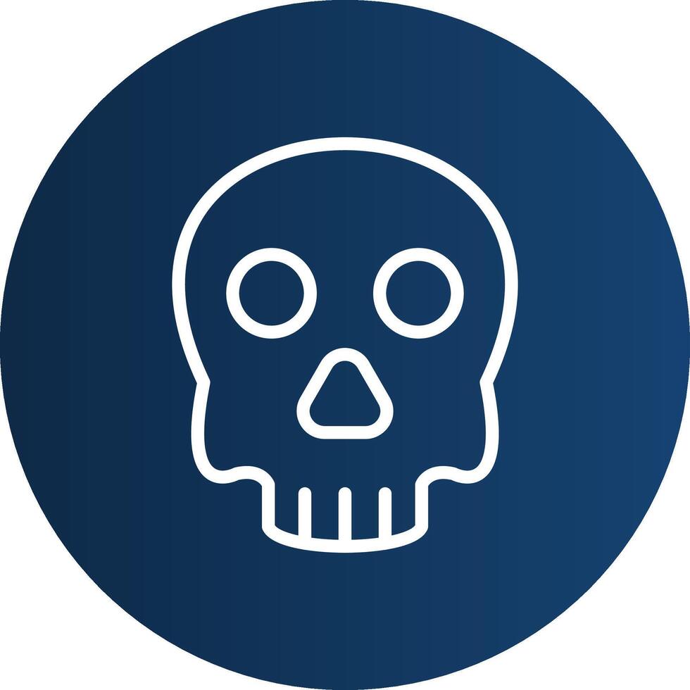 Skull Creative Icon Design vector