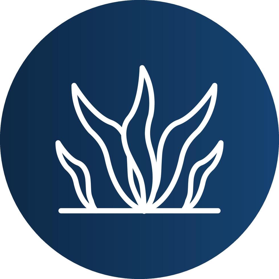 Alga Creative Icon Design vector