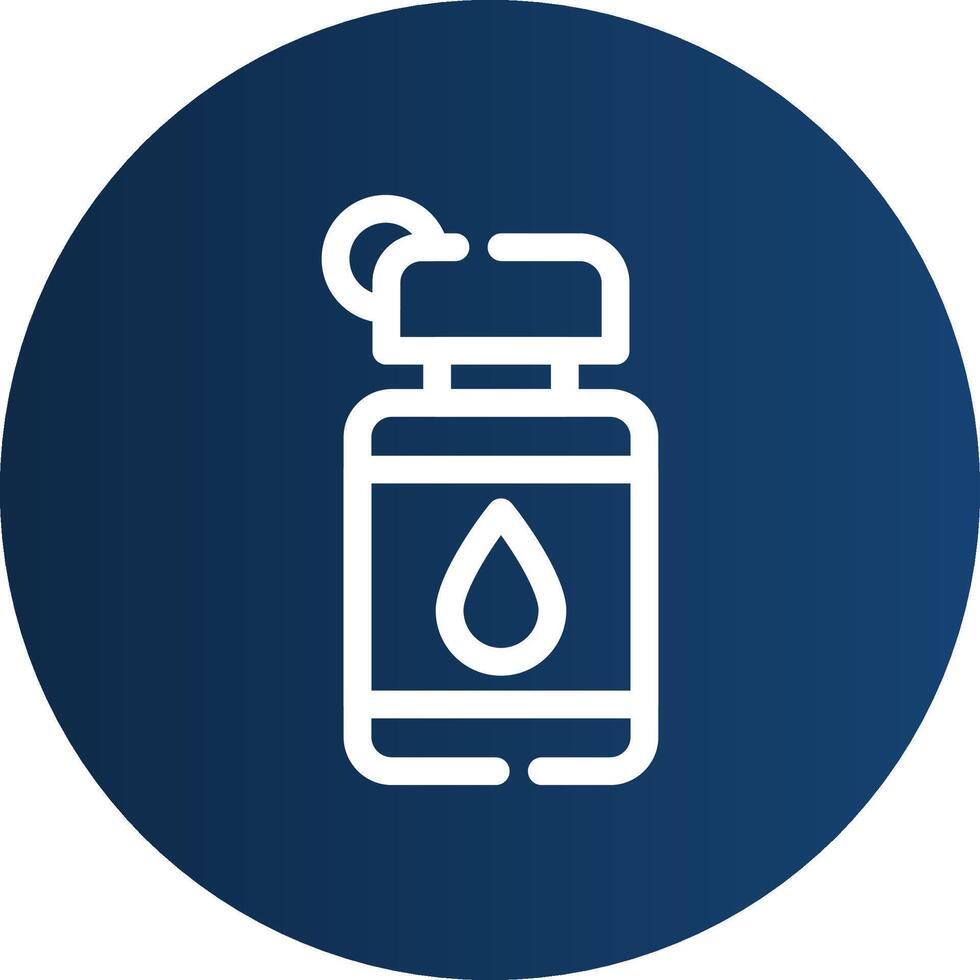 Canteen Creative Icon Design vector