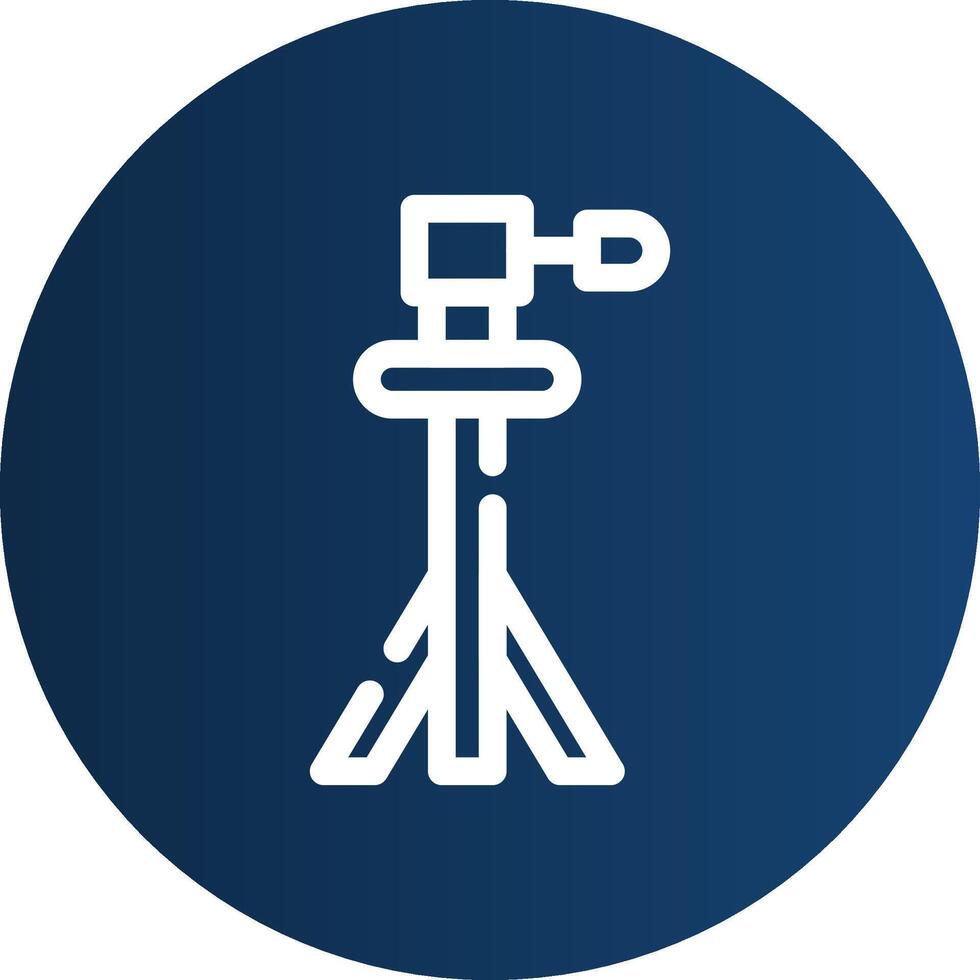 Tripod Creative Icon Design vector