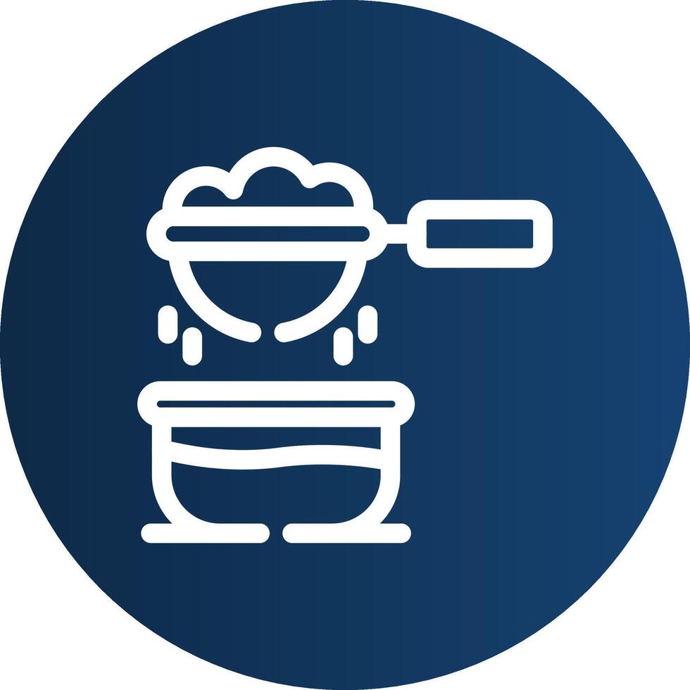 Strainer Creative Icon Design vector