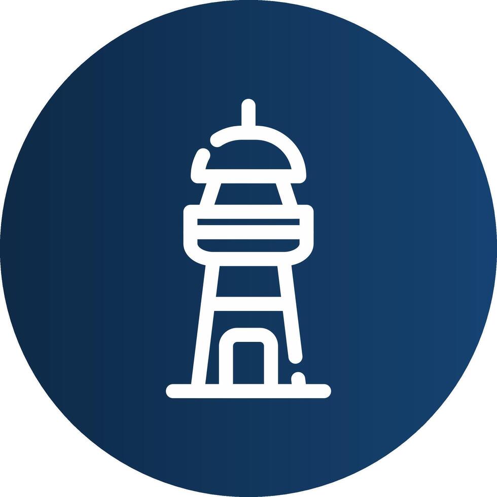 Lighthouse Creative Icon Design vector