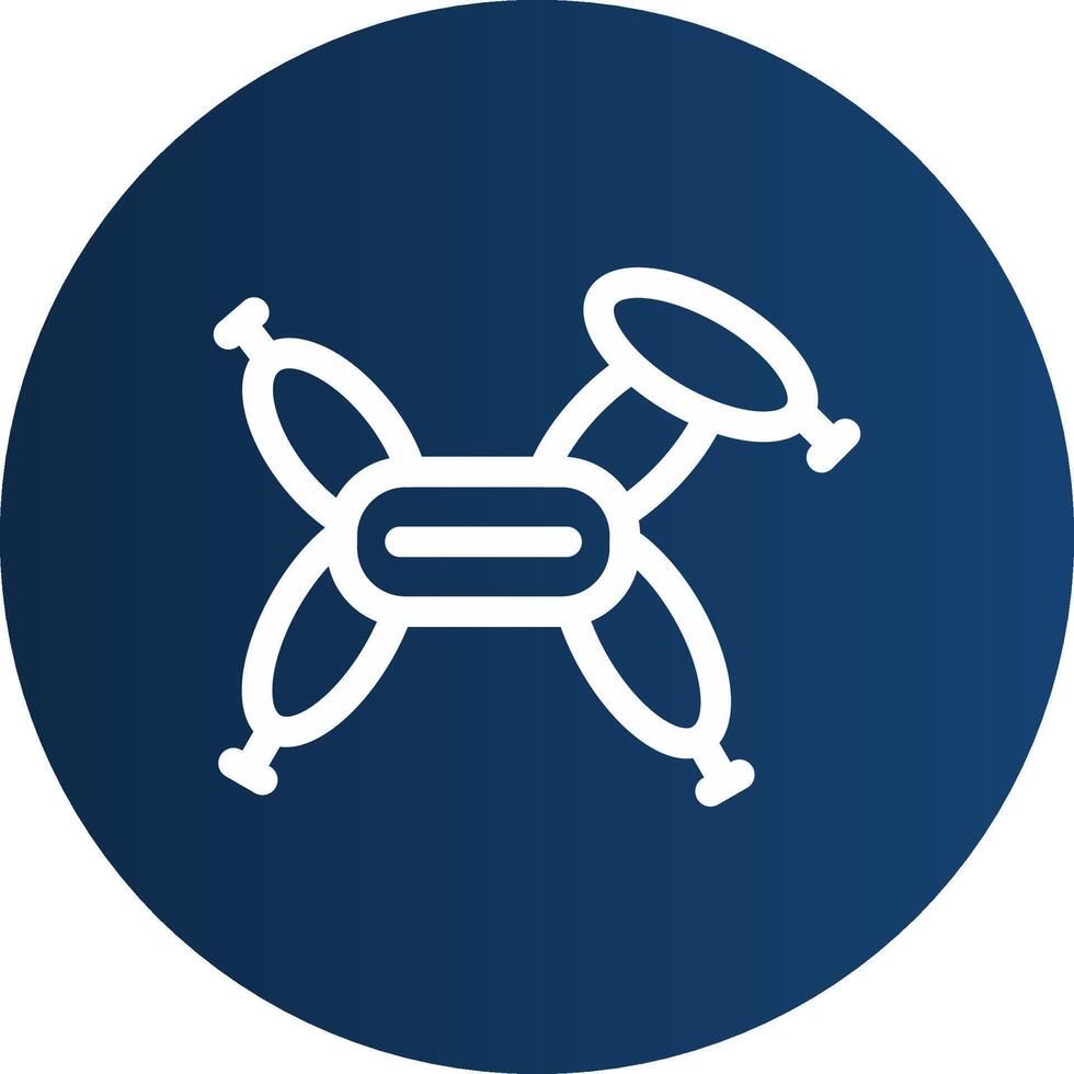 Balloon Modelling Creative Icon Design vector