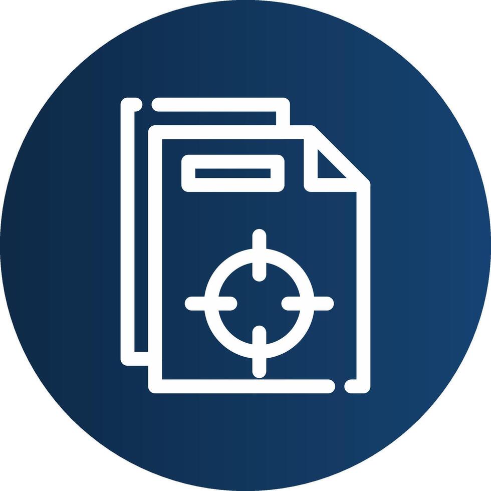 Registration Mark Creative Icon Design vector