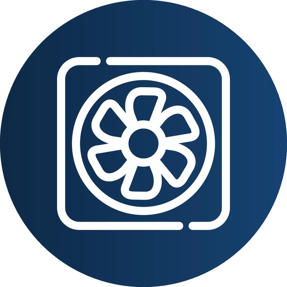 Fan Creative Icon Design vector