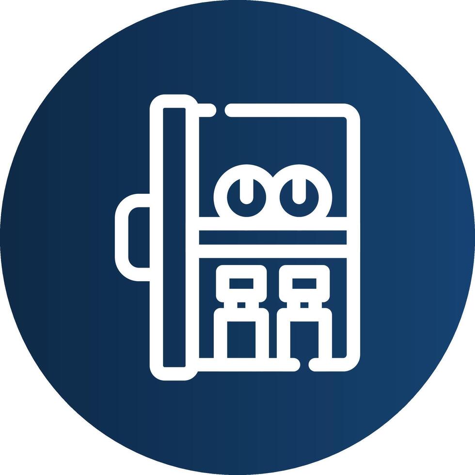 Minibar Creative Icon Design vector