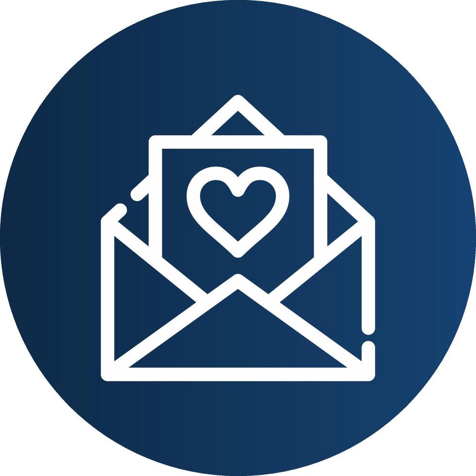 Love Letter Creative Icon Design vector