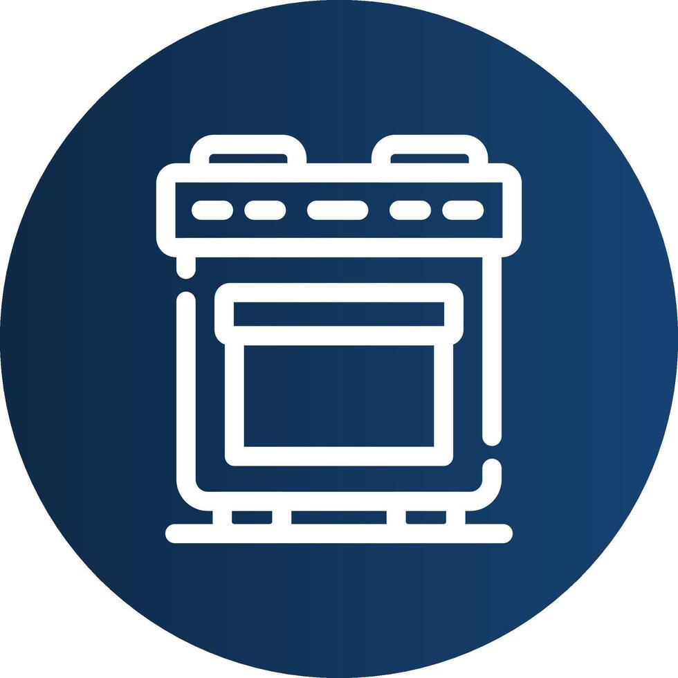 Oven Creative Icon Design vector