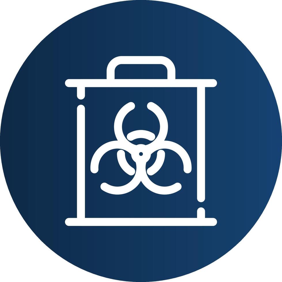 Biohazard Creative Icon Design vector