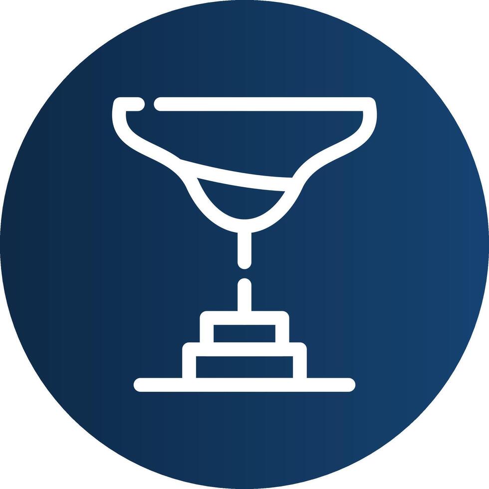 Martini Creative Icon Design vector