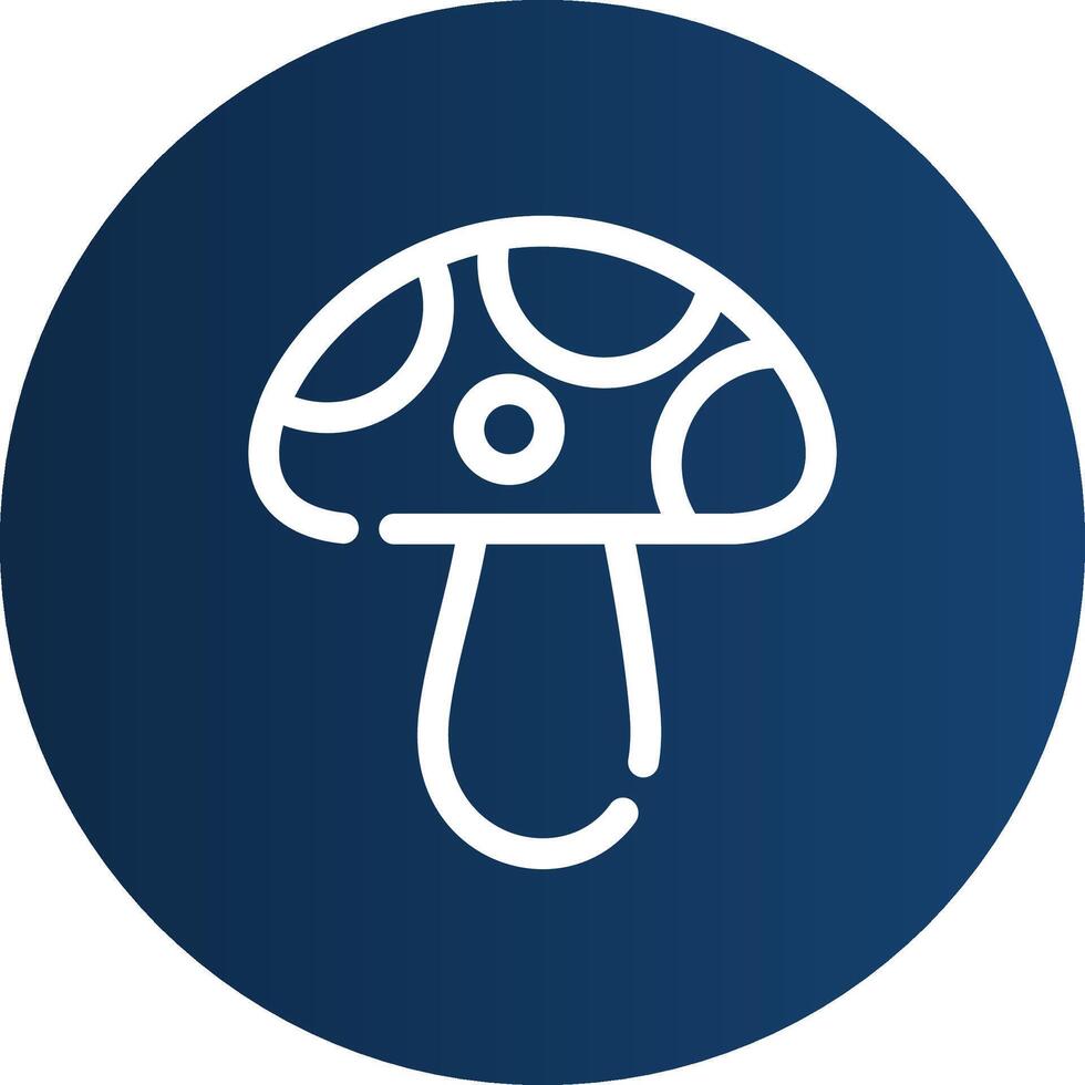 Mushroom Creative Icon Design vector