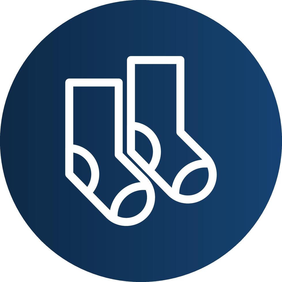 Socks Creative Icon Design vector