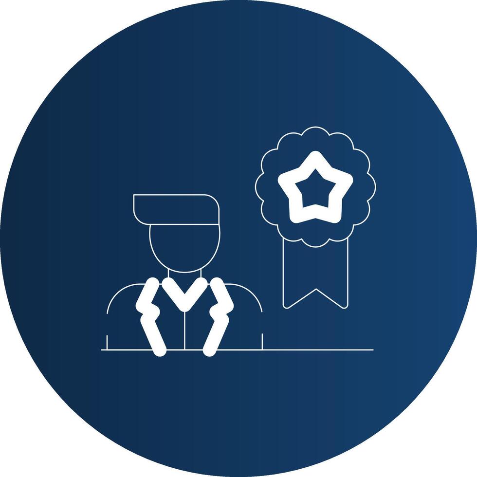 Certified Professional Creative Icon Design vector