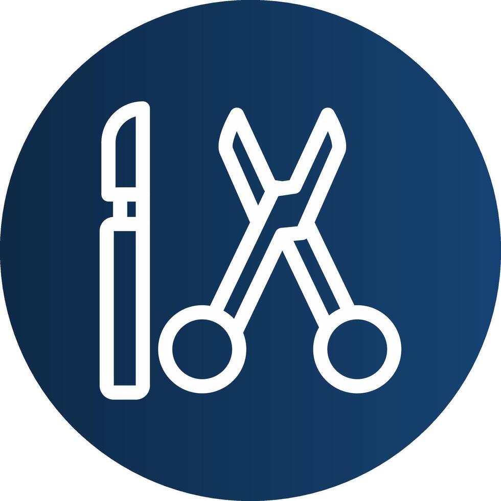 Surgery Creative Icon Design vector