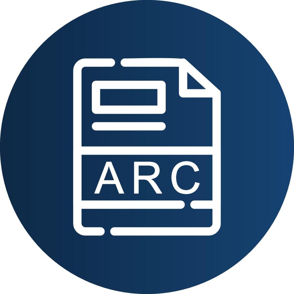 ARC Creative Icon Design vector