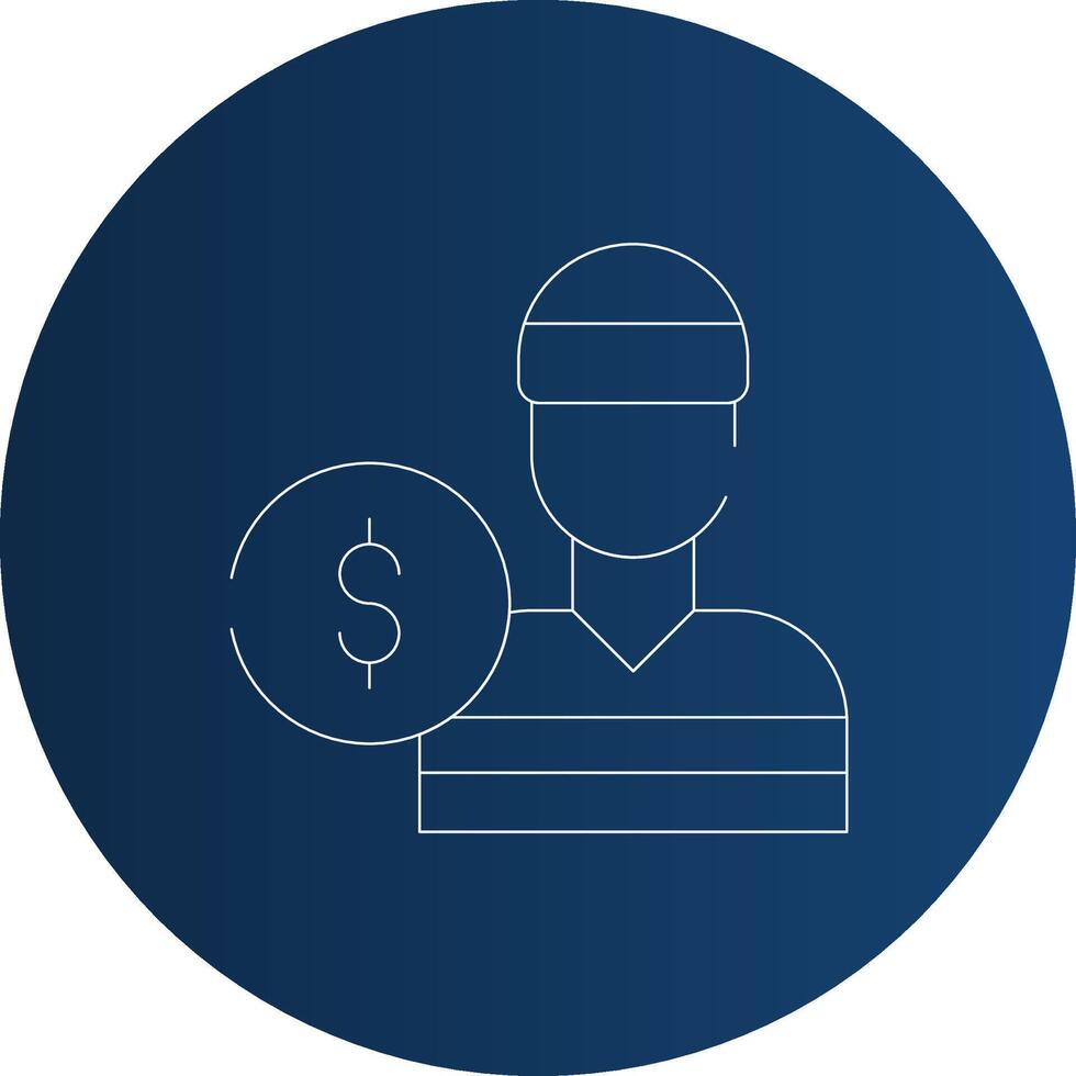 Theft Creative Icon Design vector