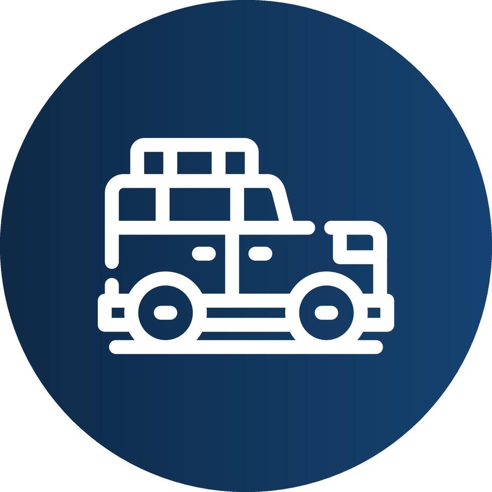 Suv Creative Icon Design vector