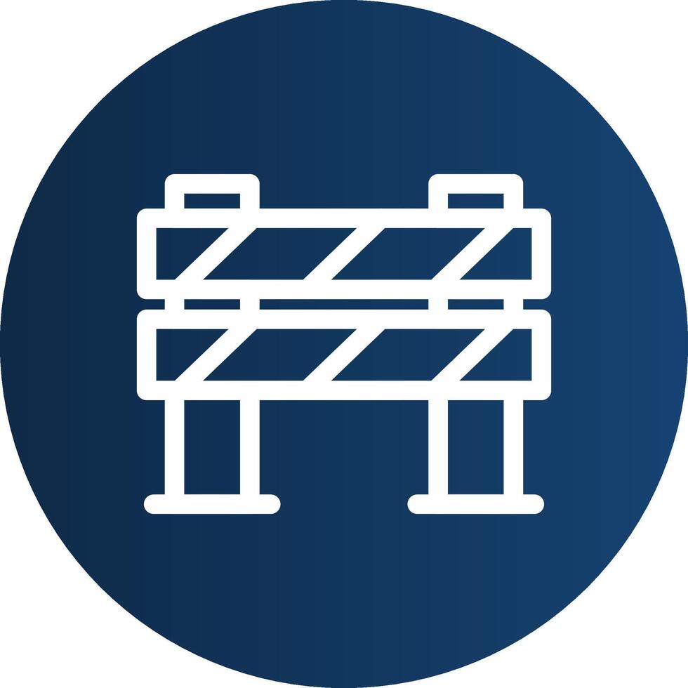 Barrier Creative Icon Design vector