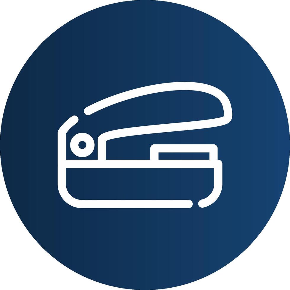 Stapler Creative Icon Design vector