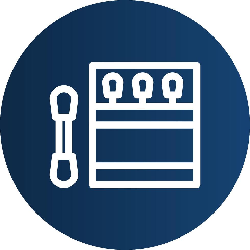 Cotton Swabs Creative Icon Design vector