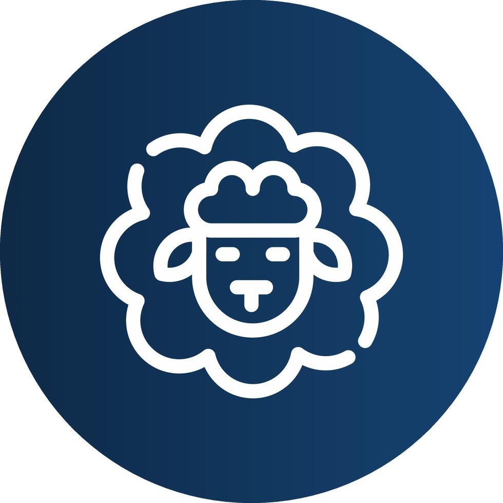 Sheep Creative Icon Design vector