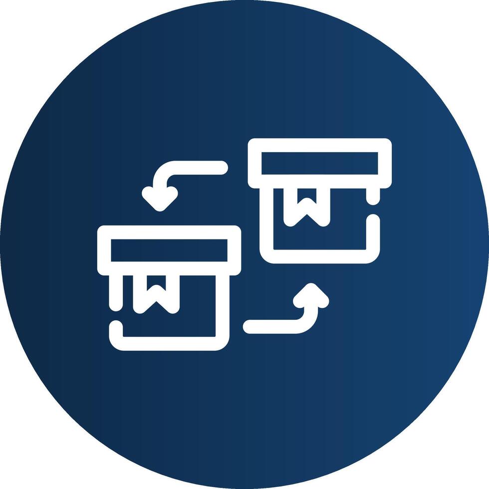 Replacement Creative Icon Design vector