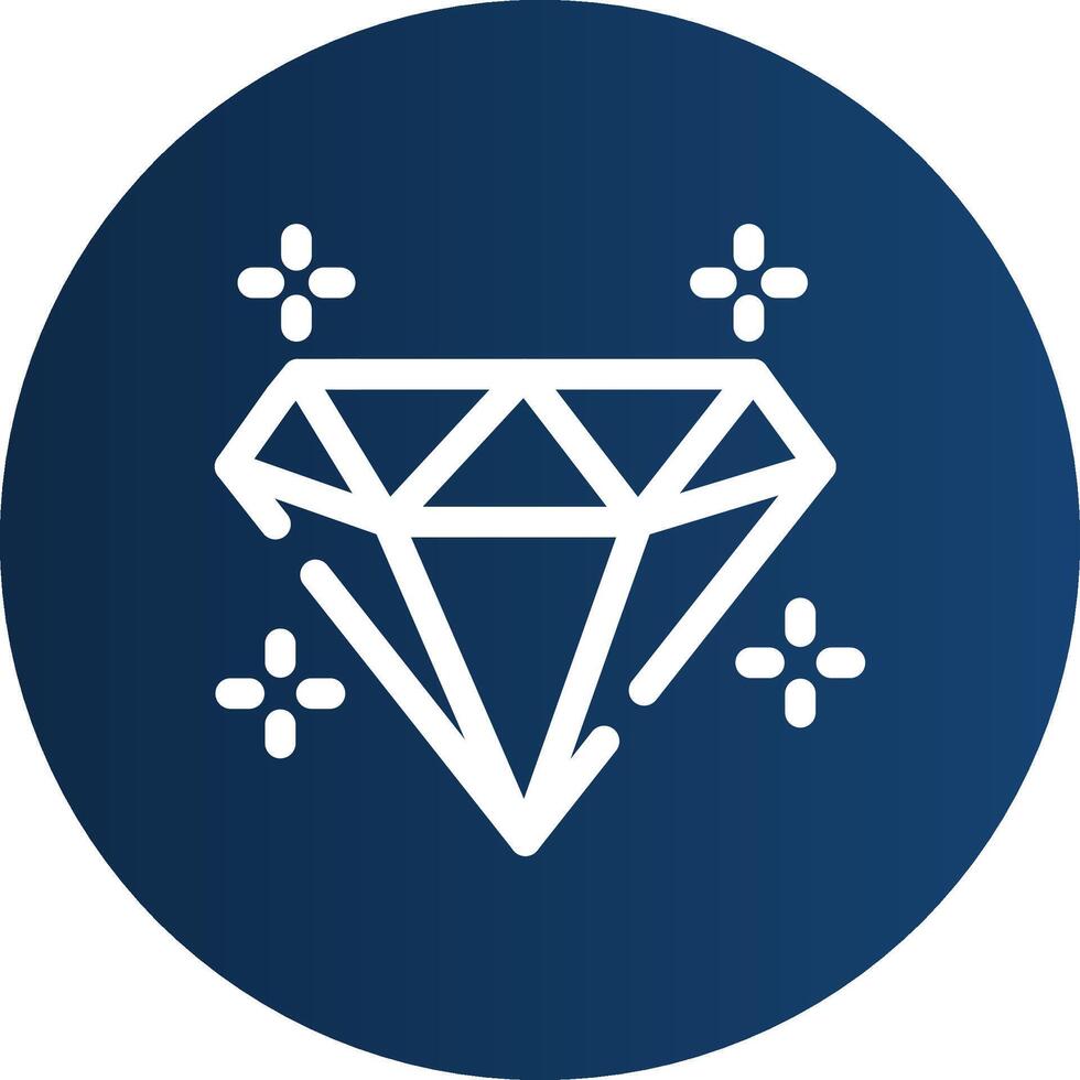 Diamond Creative Icon Design vector