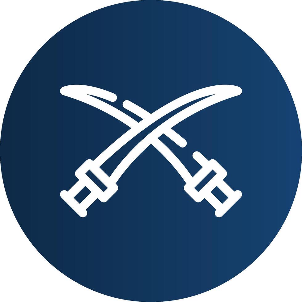 Swords Creative Icon Design vector