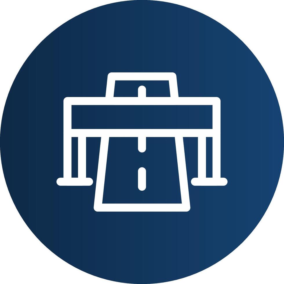 Motorway Creative Icon Design vector
