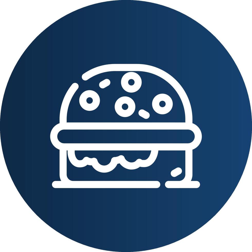 Burguer Creative Icon Design vector