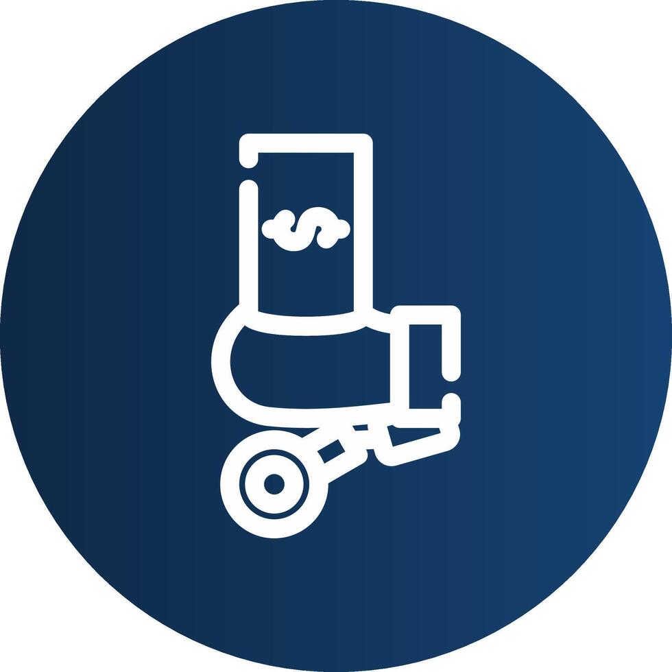 Corruption Creative Icon Design vector