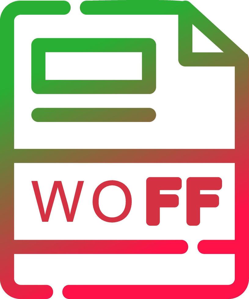 Line Red and Green Gradient vector