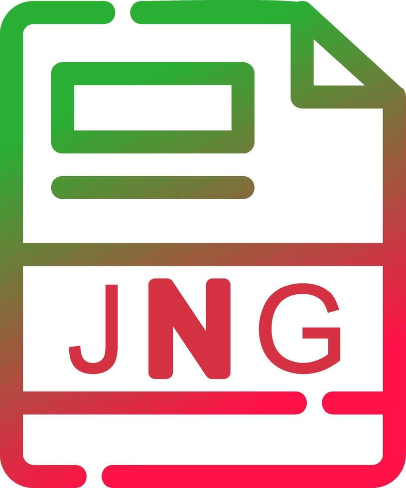 Line Red and Green Gradient vector