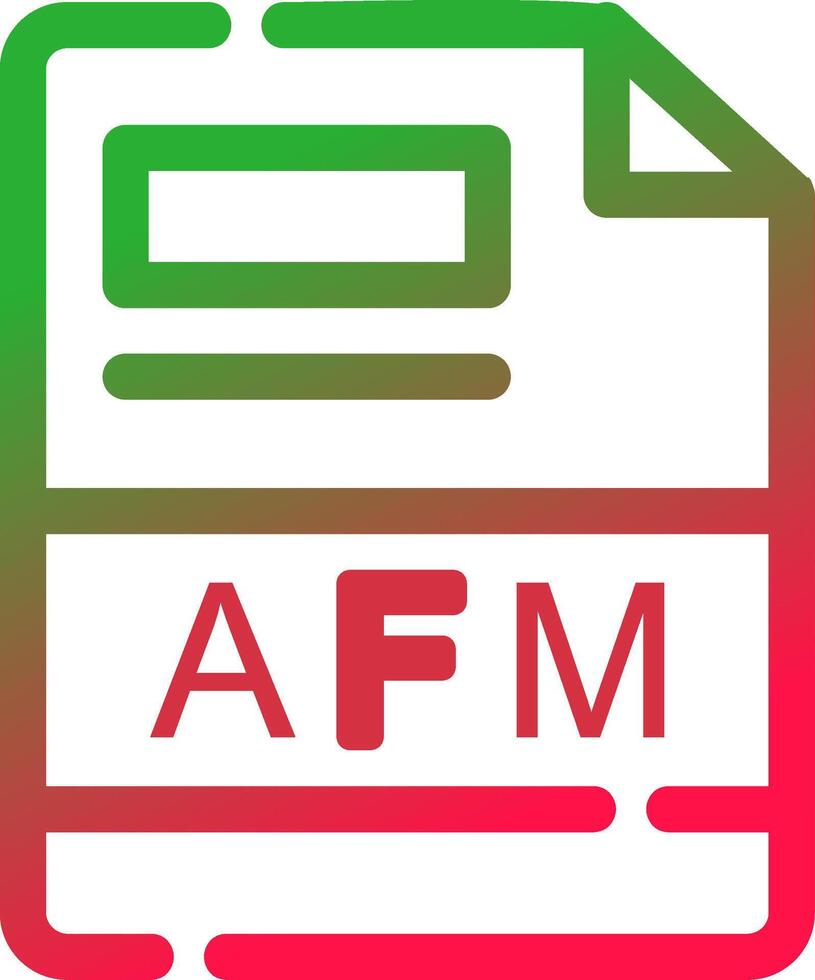 Line Red and Green Gradient vector
