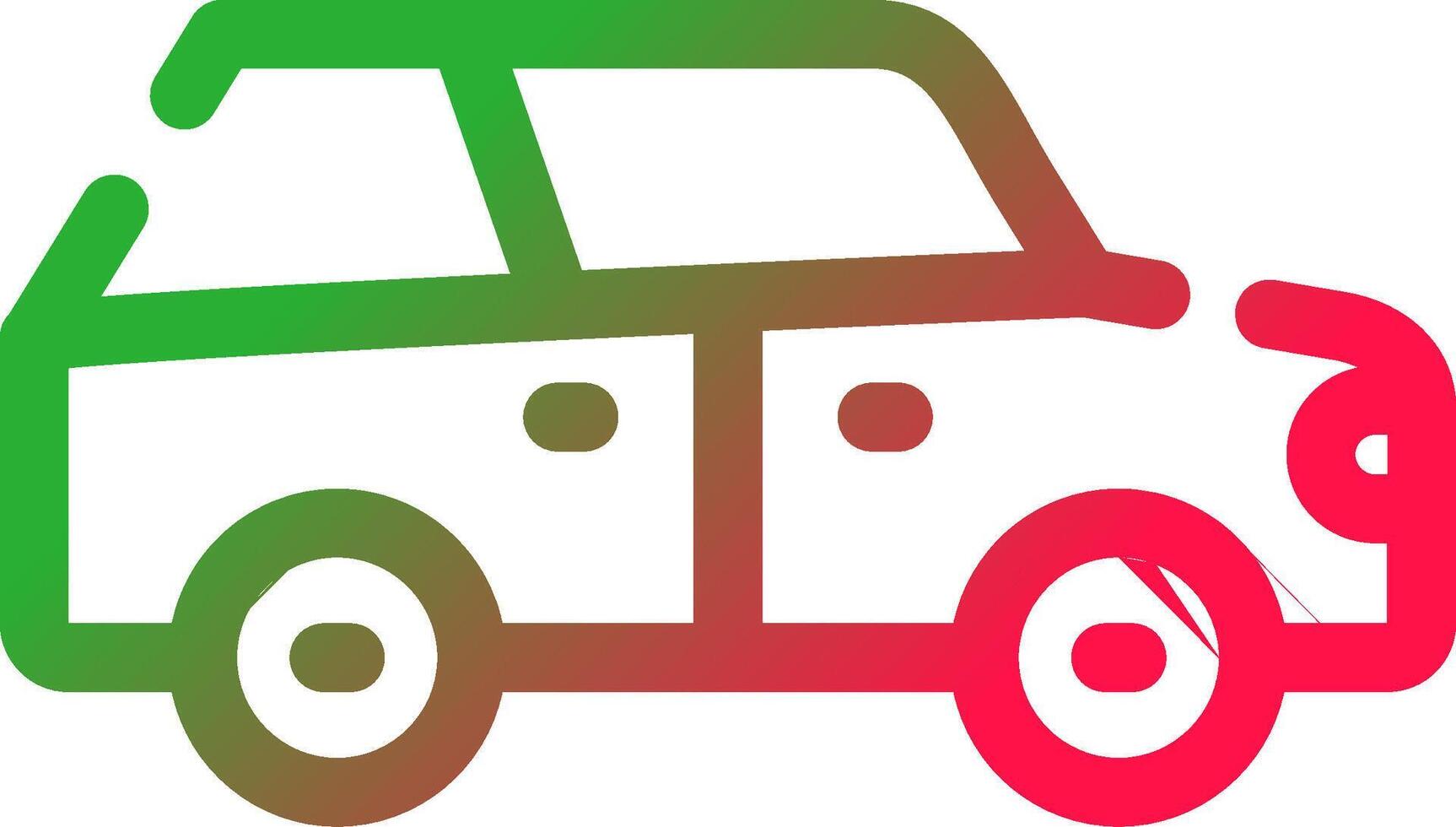 Line Red and Green Gradient vector