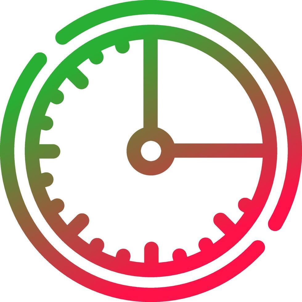 Line Red and Green Gradient vector