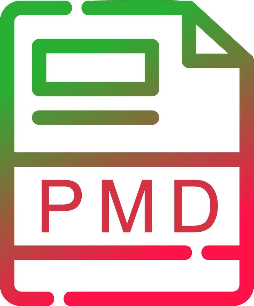 Line Red and Green Gradient vector