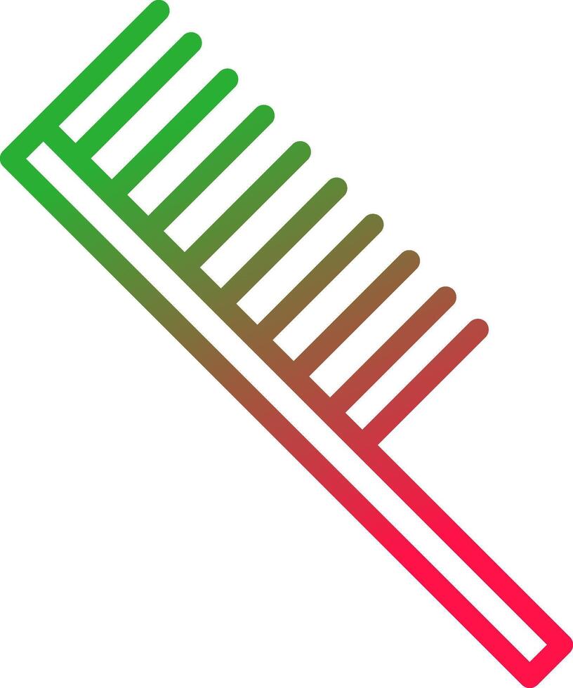 Line Red and Green Gradient vector