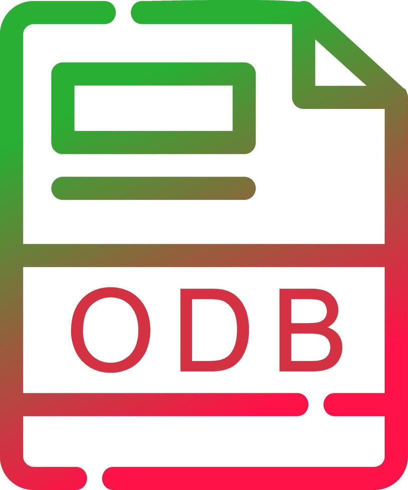 Line Red and Green Gradient vector