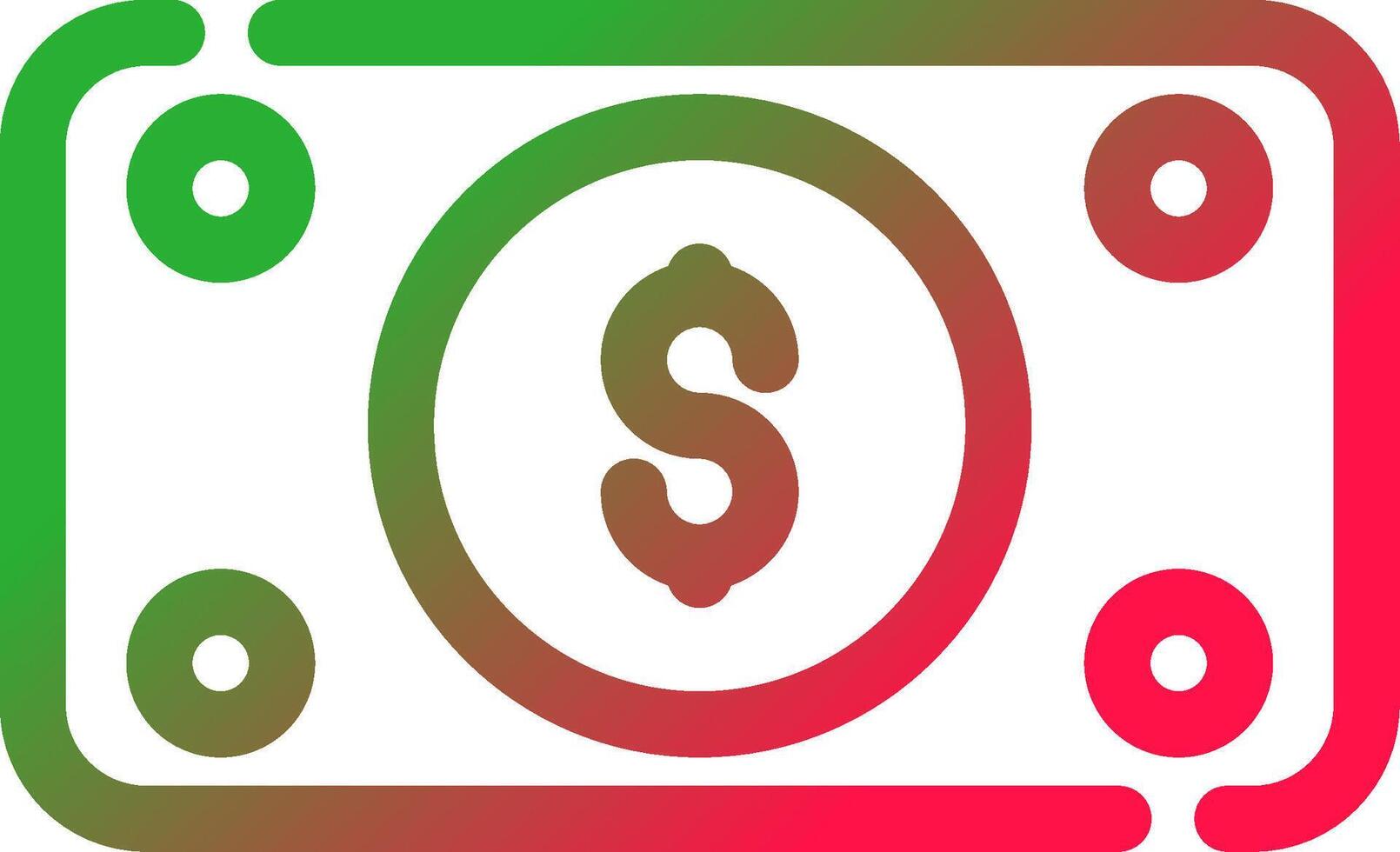 Line Red and Green Gradient vector
