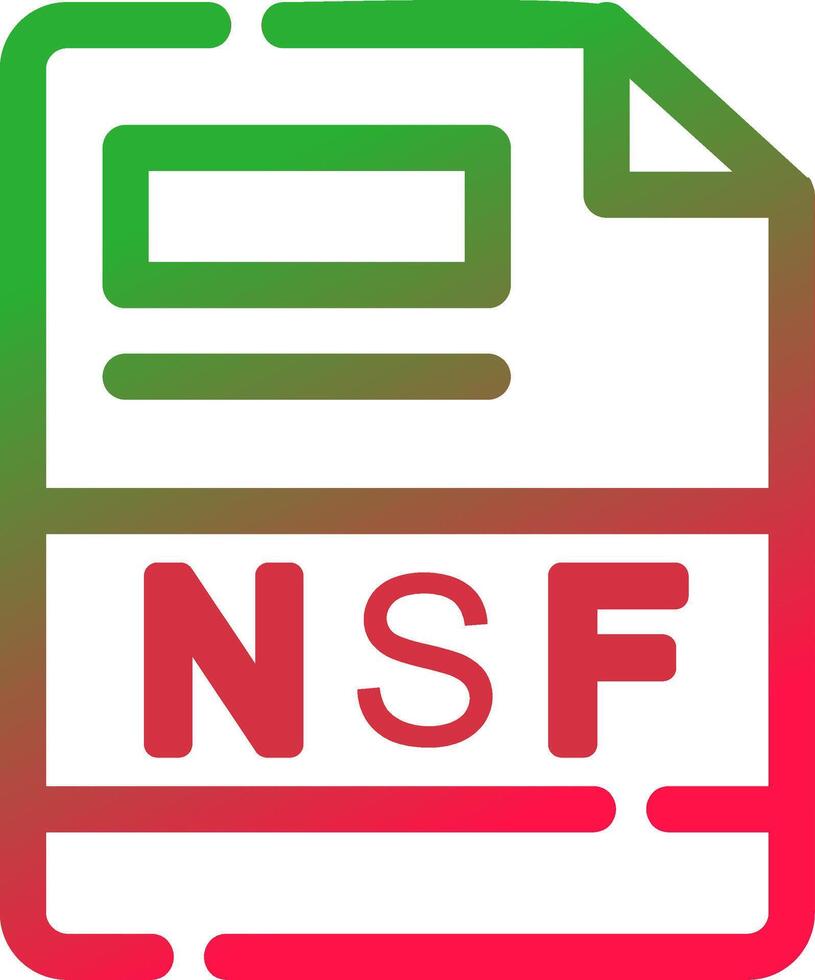 Line Red and Green Gradient vector