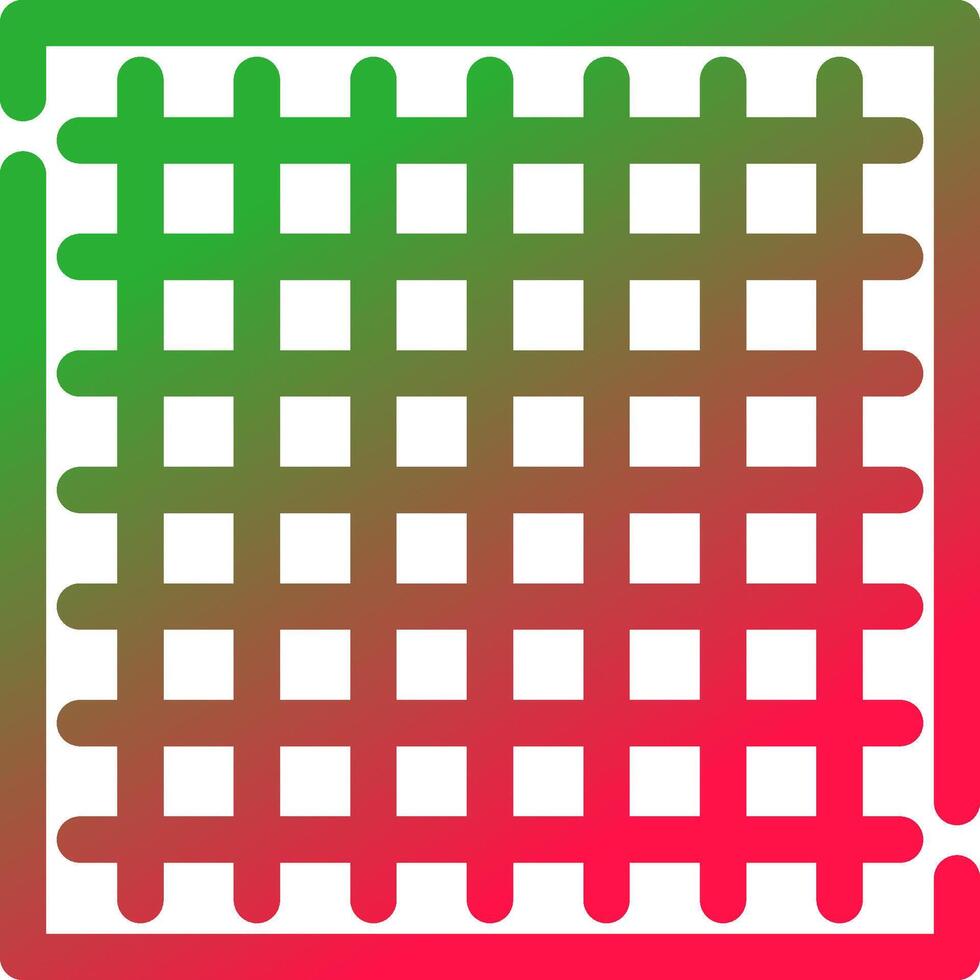 Line Red and Green Gradient vector