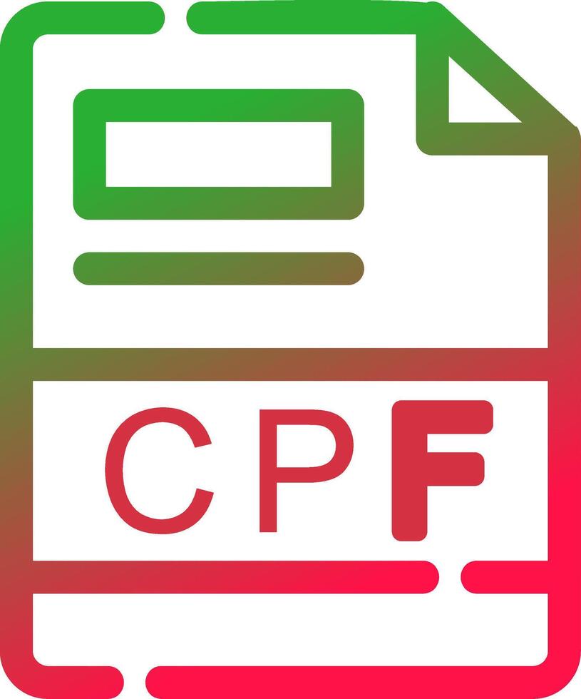 Line Red and Green Gradient vector
