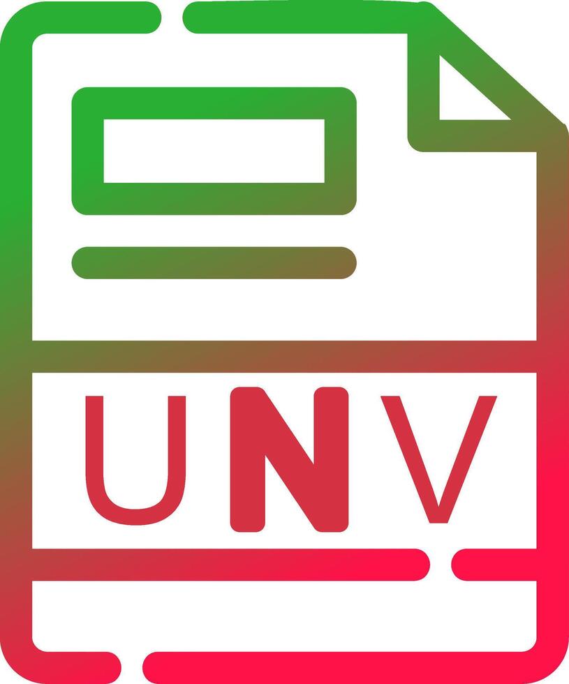 Line Red and Green Gradient vector
