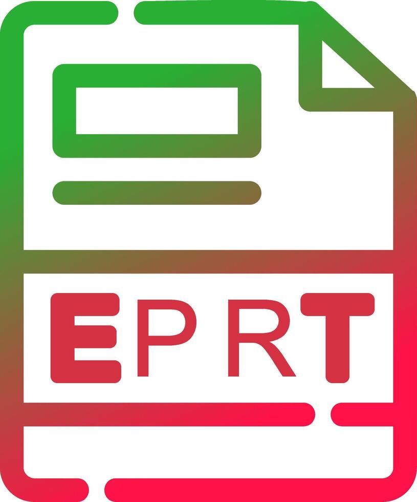 Line Red and Green Gradient vector