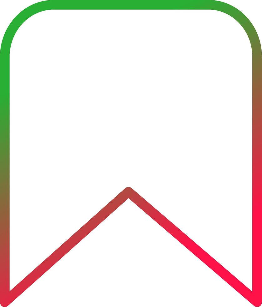 Line Red and Green Gradient vector