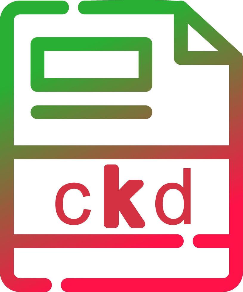 Line Red and Green Gradient vector